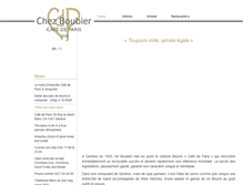 Tablet Screenshot of chezboubier.com